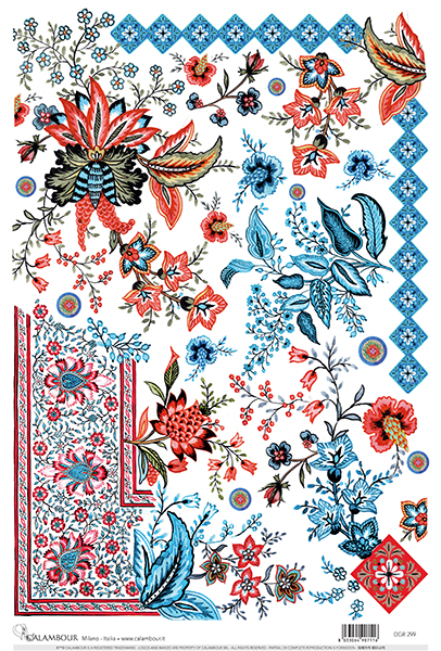 Carta da Découpage Ornamentali (DG-299)