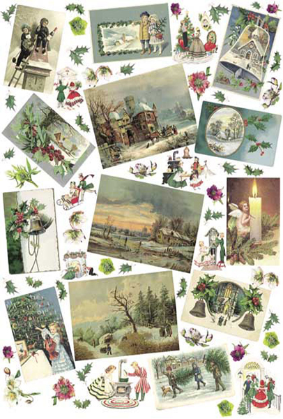 Carta da Découpage Natale (EASY-269)