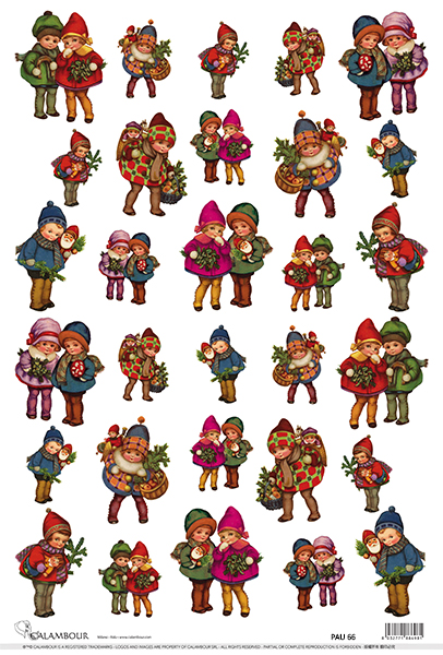 Carta da Découpage Bambini (PAU-66)