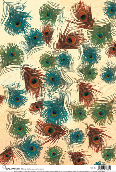 Carta da Découpage Animali (TC-46-BIS)