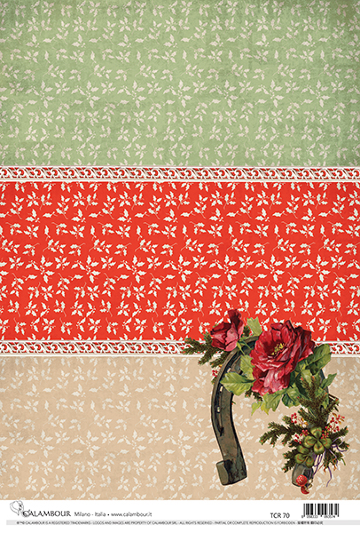 Carta da Découpage Natale (TC-70)