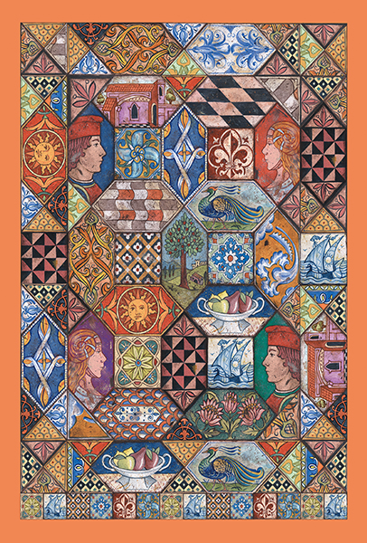 Carta da Découpage Ornamentali (CAL-103)