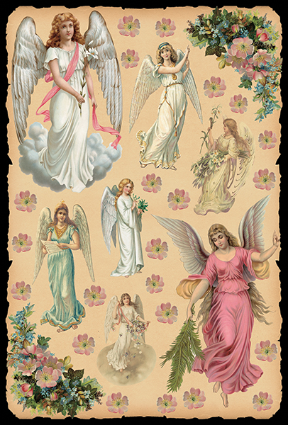 Carta da Découpage Angioletti (CAL-275)