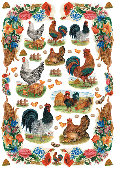 Carta da Découpage Animali (EASY-09)
