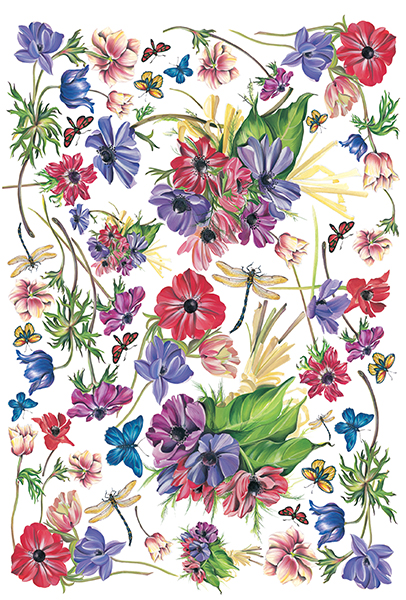 Carta da Découpage Fiori (EASY-147)