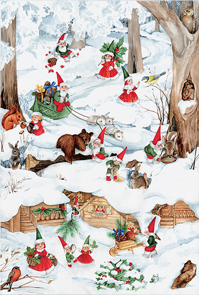 Carta da Découpage Natale (EASY-198)