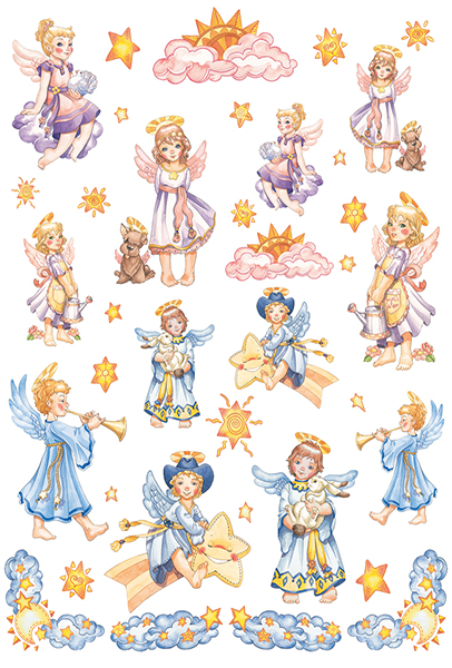 Carta da Découpage Angioletti (EASY-281)