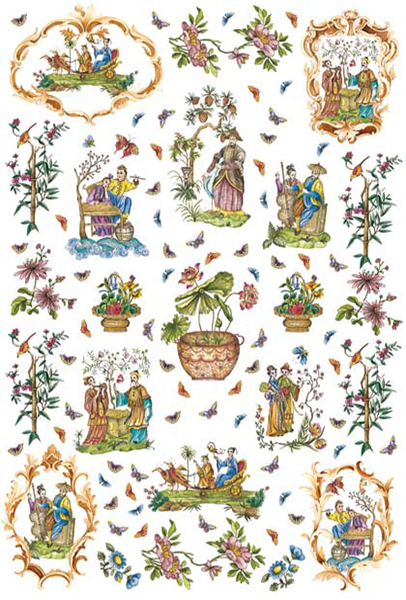 Carta da Découpage Ornamentali (EASY-520)