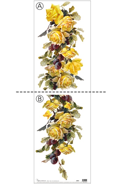 Decoupage Paper Flowers (CKR-01)