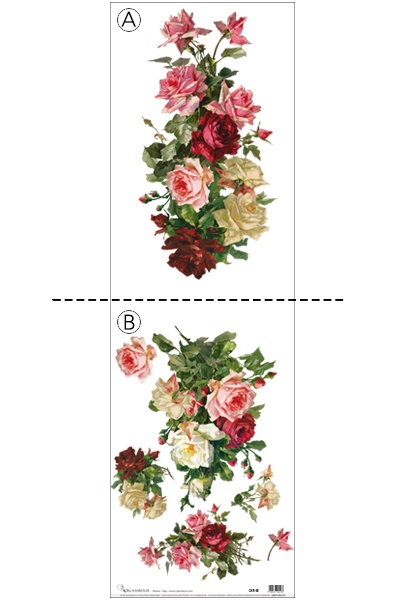 Decoupage Paper Flowers (CKR-03)