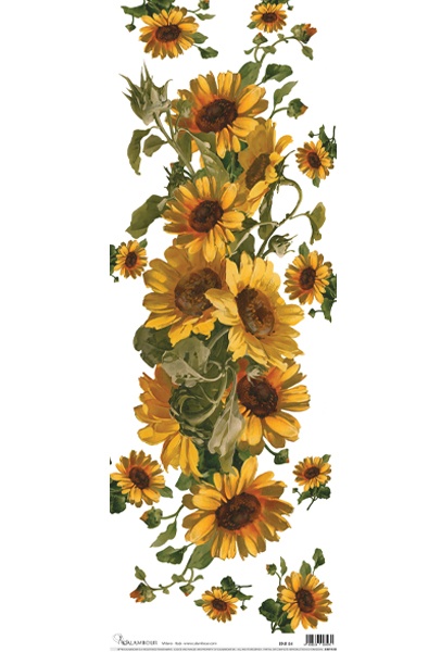 Decoupage Paper Flowers (CKE-04)