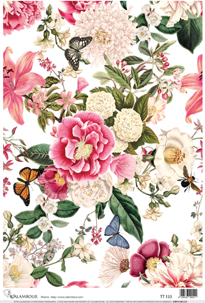 Carta da Découpage Musica (TT-133)